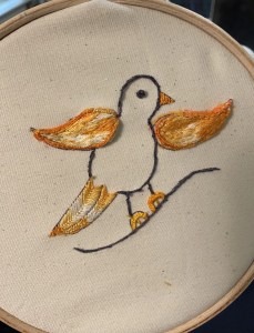 Technique Taster: Stumpwork, by Victoria