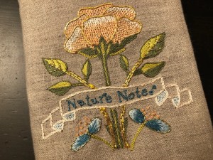 May Morris Inspired Book Cover, by Gillian Bailey