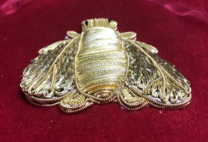 Napoleonic Goldwork Bee, by Michelle McPheron, DC